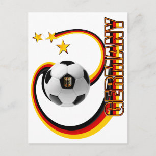 Carte Postale Allemagne - Logo de football mixte