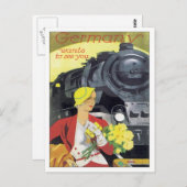 Carte Postale Allemagne vintage (Devant / Derrière)