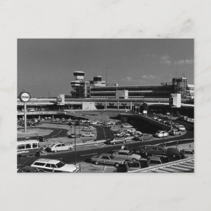 Carte Postale Allemagne vintage Berlin L'aéroport de Tegel