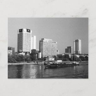 Carte Postale Allemagne vintage Frankfurt Main river