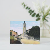 Carte Postale Allemagne vintage, Germersheim Ringstrasse (Debout devant)