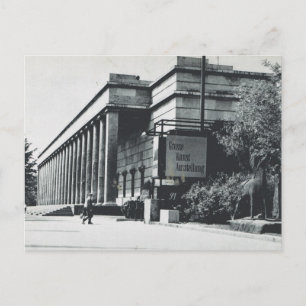 Carte Postale Allemagne vintage, Munich, Galerie d'art