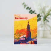 Carte Postale Allemagne, voyage vintage (Debout devant)