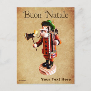 Carte Postale Allemand "Homme Fumeur" Incendie Burner