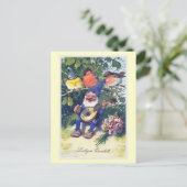 Carte Postale Allemand vintage de "Lustiges Quartett" (Debout devant)