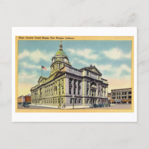 Carte Postale Allen County Court House à Fort Wayne, Indiana,