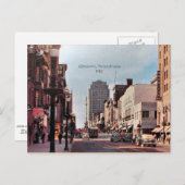 Carte Postale Allentown, Pennsylvanie 1950 (Devant / Derrière)