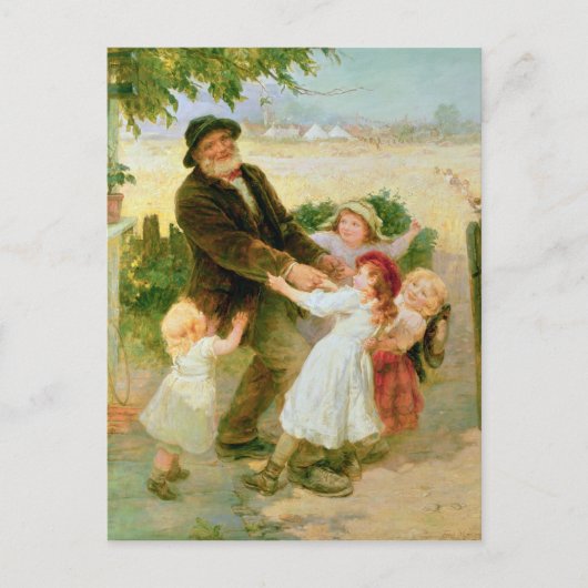 Carte Postale Aller à la Foire (Devant)