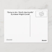 Carte Postale Aller à Mme Wards Merchantile (Dos)