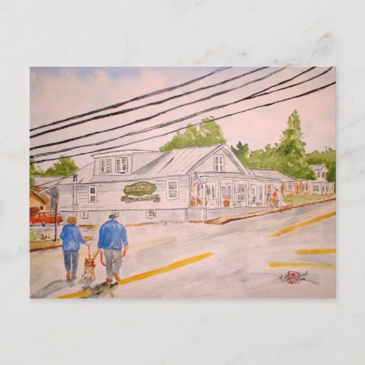 Carte Postale Aller à Mme Wards Merchantile (Devant)