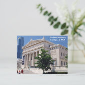 Carte Postale Aller au Field Museum (Debout devant)