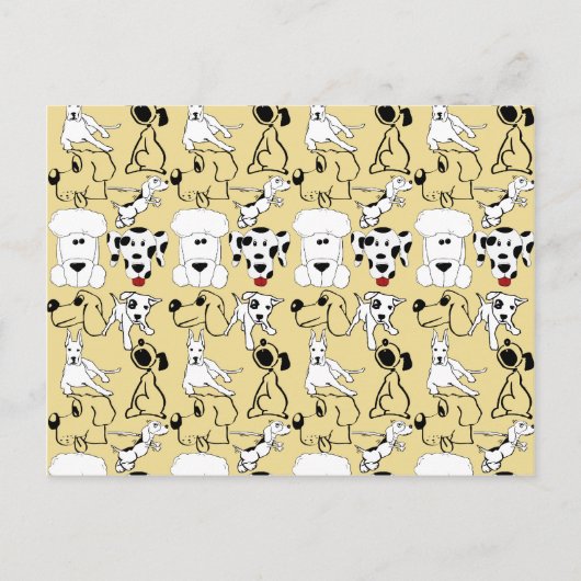 Carte Postale Aller aux Chiens Animaux Amateurs Vet Chiens Cadea (Devant)