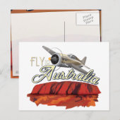 Carte Postale Aller en Australie (Devant / Derrière)