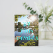 Carte Postale aller jouer dehors (Debout devant)