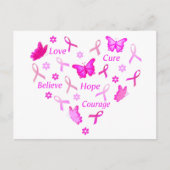 Carte Postale Aller rose (Devant)