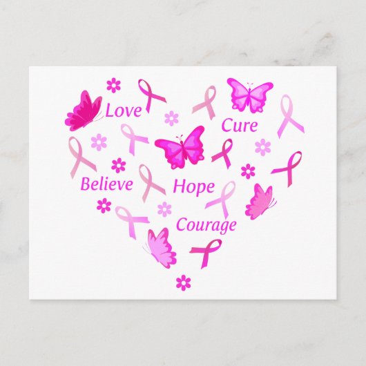 Carte Postale Aller rose (Devant)