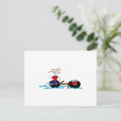 Carte Postale Aller Tubes (Debout devant)