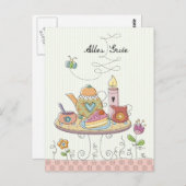 Carte Postale Alles Gute (Devant / Derrière)