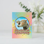 Carte Postale Alles Gute zum Geburtstag (Debout devant)