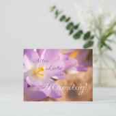 Carte Postale Alles Liebe zum Mamitag ! (Debout devant)