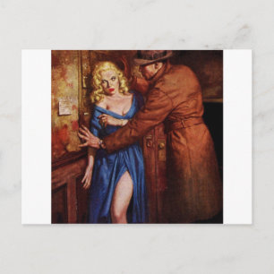 Carte Postale Alley Girl