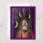 Carte Postale Allez à la banane ! (Devant / Derrière)