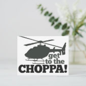 Carte Postale Allez au Choppa (Debout devant)