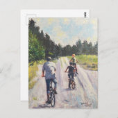 Carte Postale "Allez, grand-père !" (Devant / Derrière)