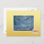 Carte Postale Allez, mes minions (Devant / Derrière)