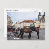 Carte Postale Allez visiter Prague Postcard (Devant / Derrière)