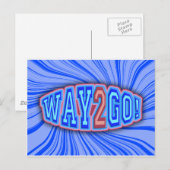 Carte Postale Allez-y ! (Devant / Derrière)