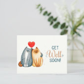 Carte Postale Allez-y bientôt (Debout devant)