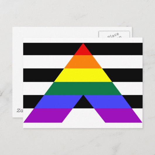 Carte Postale Alliés droits (Devant / Derrière)