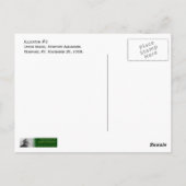 Carte Postale Alligator #3 (Dos)