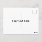 Carte Postale Alligator plus tard (Dos)