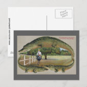 Carte Postale Alligators et ferme d'autruches en Floride (Devant / Derrière)