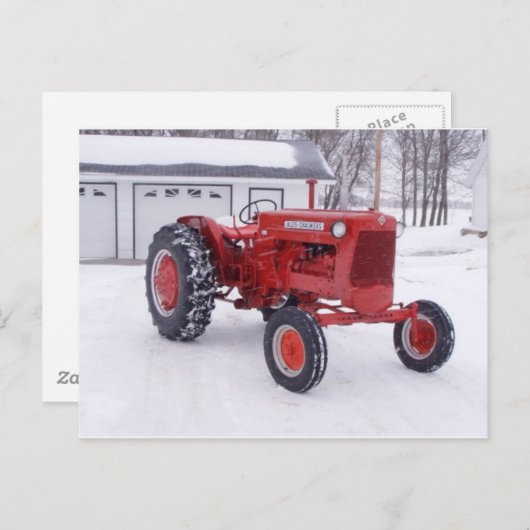 Carte Postale Allis Chalmers D-17 (Devant / Derrière)