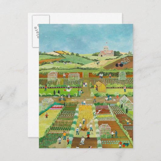 Carte Postale Allocations (Devant / Derrière)