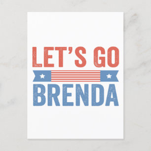 Carte Postale Allons à Brenda Kamala Election 2024