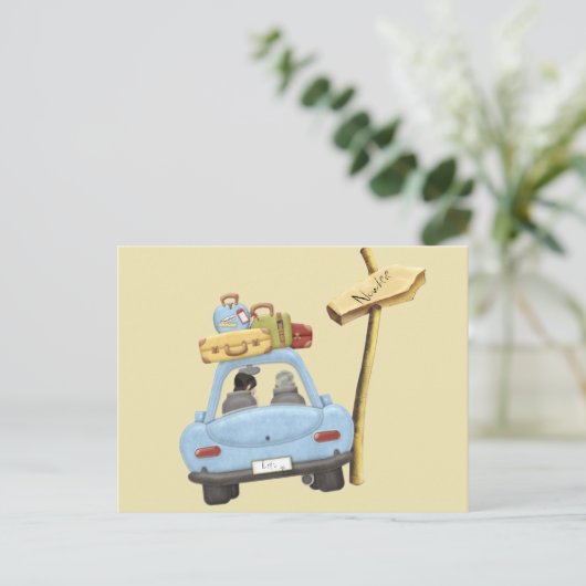 Carte Postale Allons à nulle part (Debout devant)