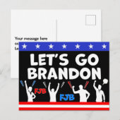 Carte Postale Allons Brandon (Devant / Derrière)