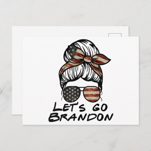 Carte Postale Allons Brandon, allons Brandon (Devant / Derrière)