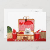 Carte Postale Allons déjeuner (Devant / Derrière)