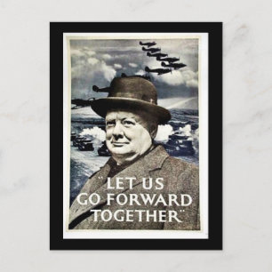 Carte Postale Allons En Guerre