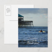 Carte Postale Allons Faire du Surf (Devant / Derrière)
