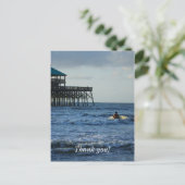 Carte Postale Allons Faire du Surf (Debout devant)