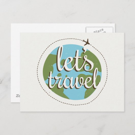 Carte Postale Allons-y (Devant / Derrière)