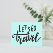 Carte Postale Allons-y Voyage (Debout devant)