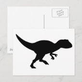 Carte Postale Allosaurus Dinosaur (Devant / Derrière)