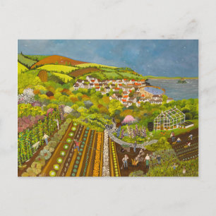 Carte Postale Allotissement au-dessus de Mousehole